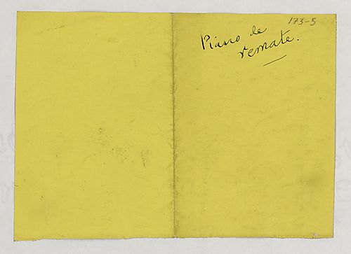 "Piano de remate"
