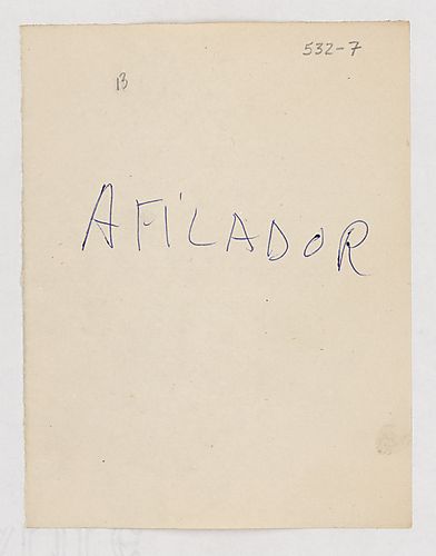 "Afilador"