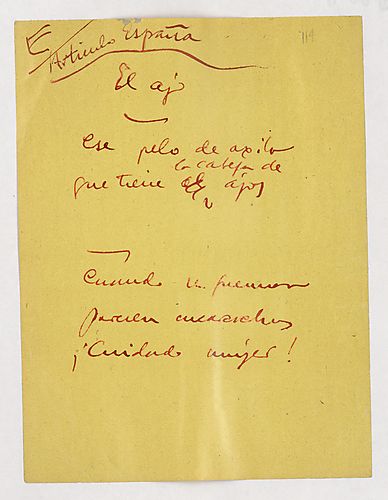 Loose Notes and Clippings