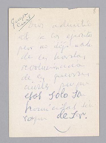 Various Political Notes