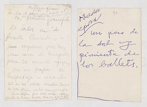 "Ballet—Antropofagia," Notes