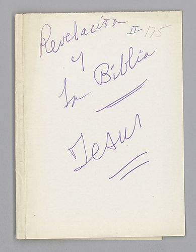 "Revelación y la biblia"