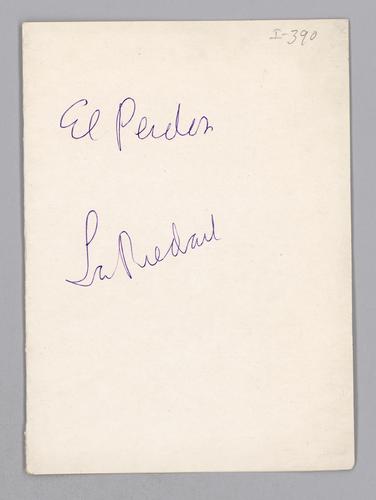 "Su perdón y su misericordia"