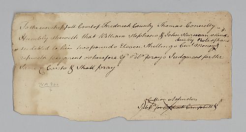 William Stephen and John Stevenson’s debt to Thomas Connolly