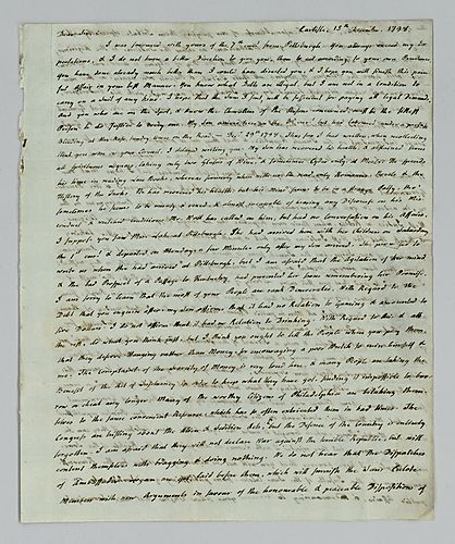 Charles Nisbet to Alexander Addison