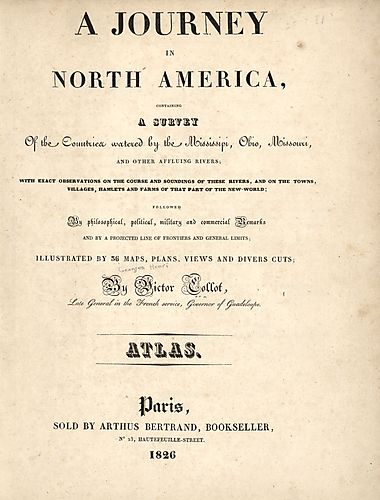 Voyage dans l'Amérique septentrionale. English
