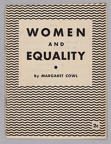 Women and Equality, By Margaret Cowl
