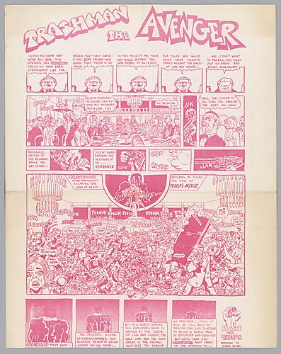 "Trashman the Avenger" Comic