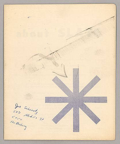 Pamphlet about the SLATE Organization