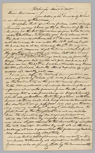 From William B. Foster to William Foster, Jr.