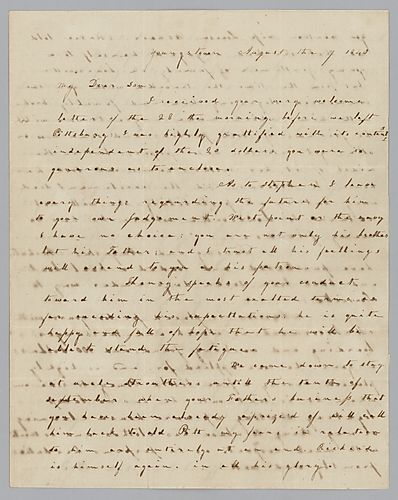 From Eliza C. Foster to William Foster, Jr.