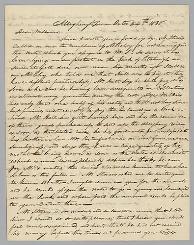 From William B. Foster to William Foster, Jr.