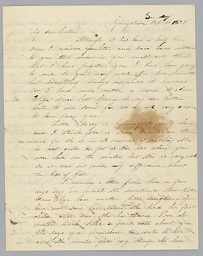 From Henrietta and Thomas Wick to William Foster, Jr.