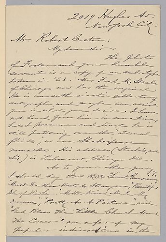 From George Cooper to Robert Coster