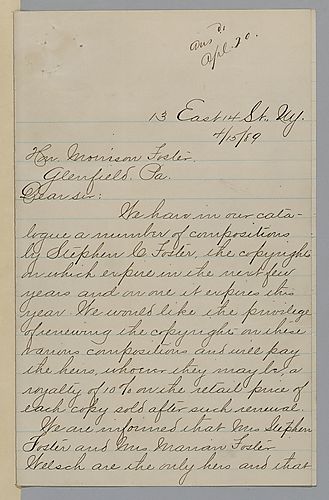 Letter from S.T. Gordon & Son to Morrison Foster