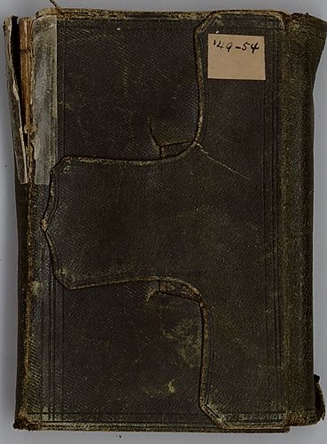 Morrison Foster's Ledger/Diary