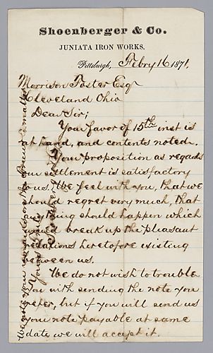 Schoenberger and Co. to Morrison Foster