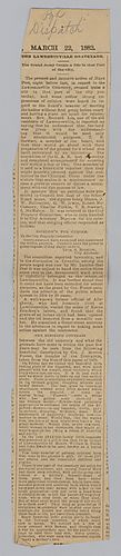 Article, The Pittsburgh Dispatch