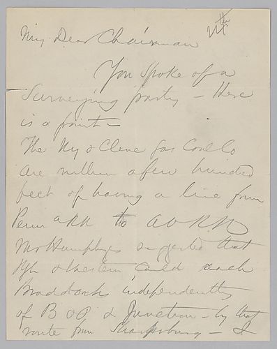 Carnegie writes on the potential railroad for Pittsburgh and Western that could reach Braddock from Sharpsburg independently of the Baltimore and Ohio junction
