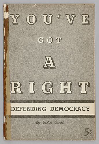 "You've Got a Right", Defending Democracy, By Sasha Small