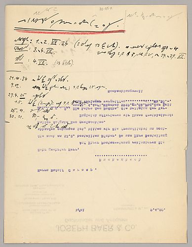 Correspondence with Publishers, Galleys to Articles, Notes (Items 11-43)