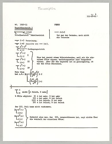 Frege Seminar Notes: Begriffsschrift/Logik in der Mathematik (Transcription)