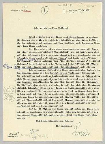 "Theoretische Fragen und praktische Entscheidungen"