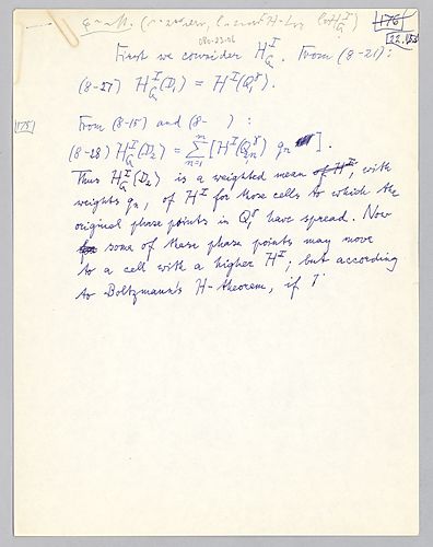 Entropy and Information, (Items 6-9)