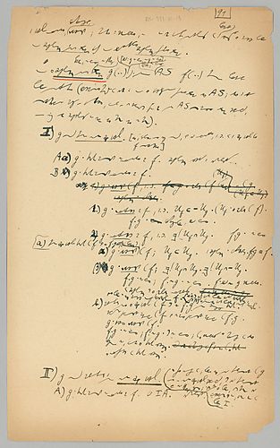 Ms. "Allgemeine Axiomatik" Teil II, (Items 13-18)