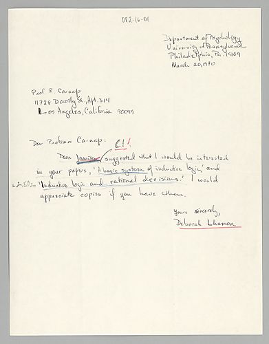 Matthews and Kuhn Discussions