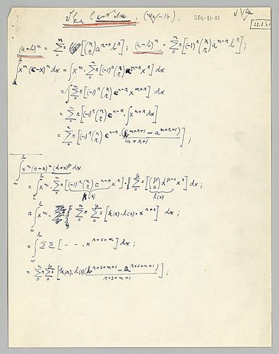 Probability Integral