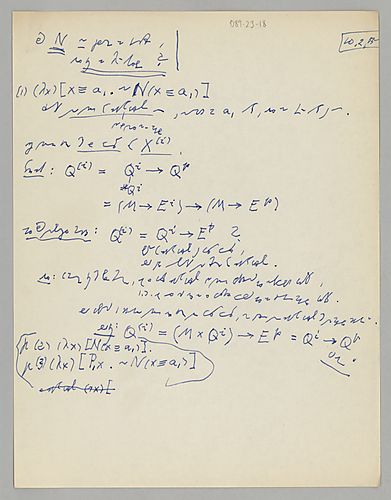 Translation of Modalities, with Kalish (Items 18-27)