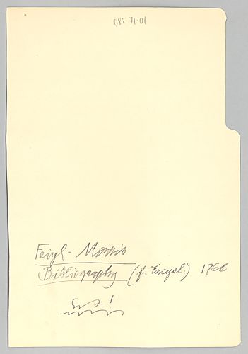 Morris, Charles: Bibliography for Encyclopedia