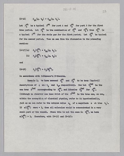 An Abstract Concept of Entropy, (Item 1b)