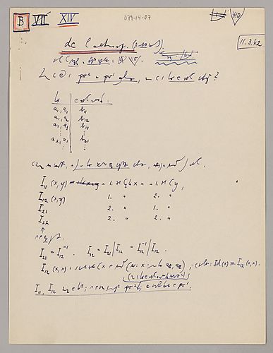 B, April 1941, IX-XVII, (Item 7)
