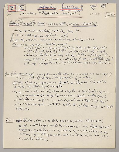 B, April 1941, IX-XVII, (Items 1-2)