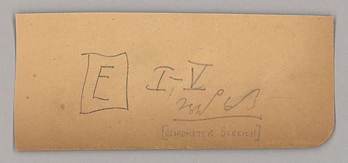 E I-V, geordneter Bereich, (Items 1-2)