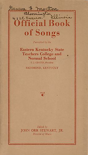Official book of songs