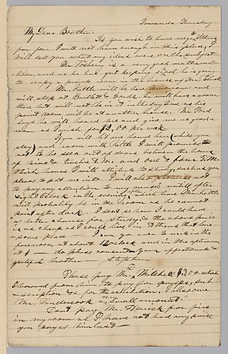 To his brother William