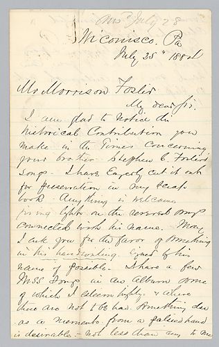 From J.R. Bailey to Morrison Foster