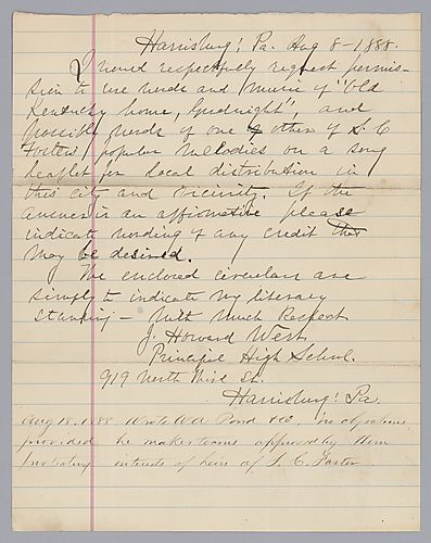 From J. Howard Wert to Morrison Foster