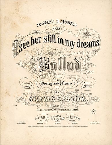 I see her still in my dreams