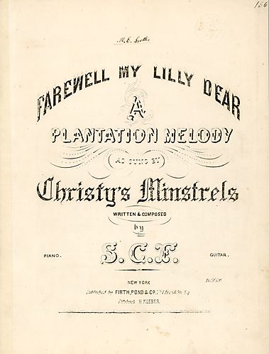 Farewell my Lilly dear