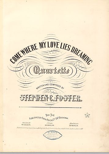 Come where my love lies dreaming