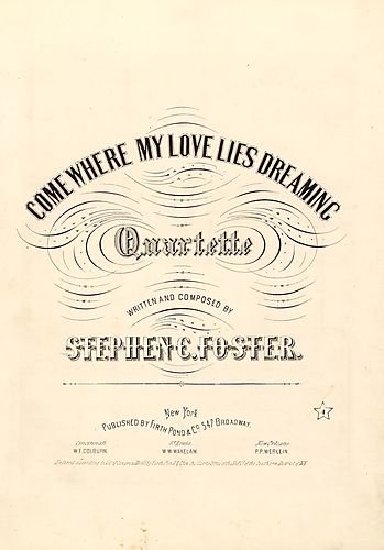 Come where my love lies dreaming
