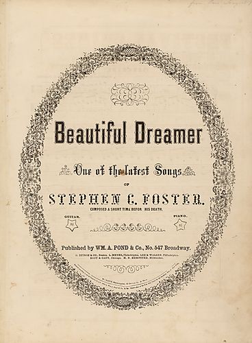Beautiful dreamer