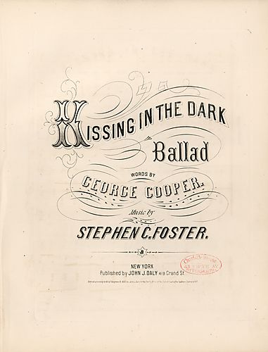 Kissing in the dark