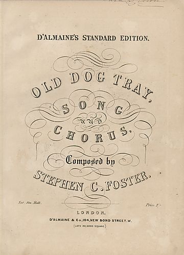 Old dog Tray; arr