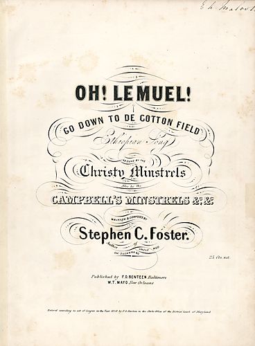 Oh! Lemuel!