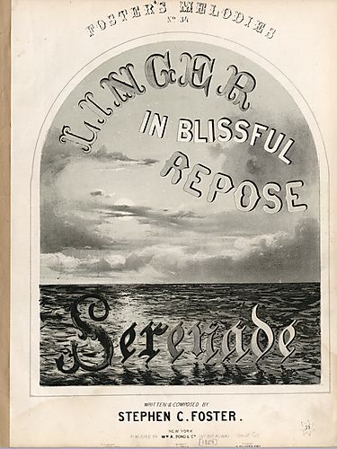 Linger in blissful repose